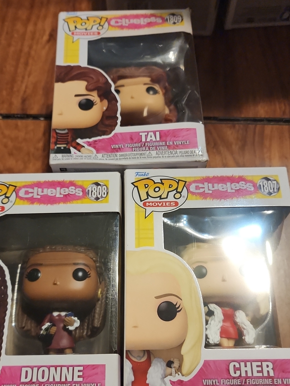 Funko Pop! Clueless Trio — Pink, Blonde, Brown